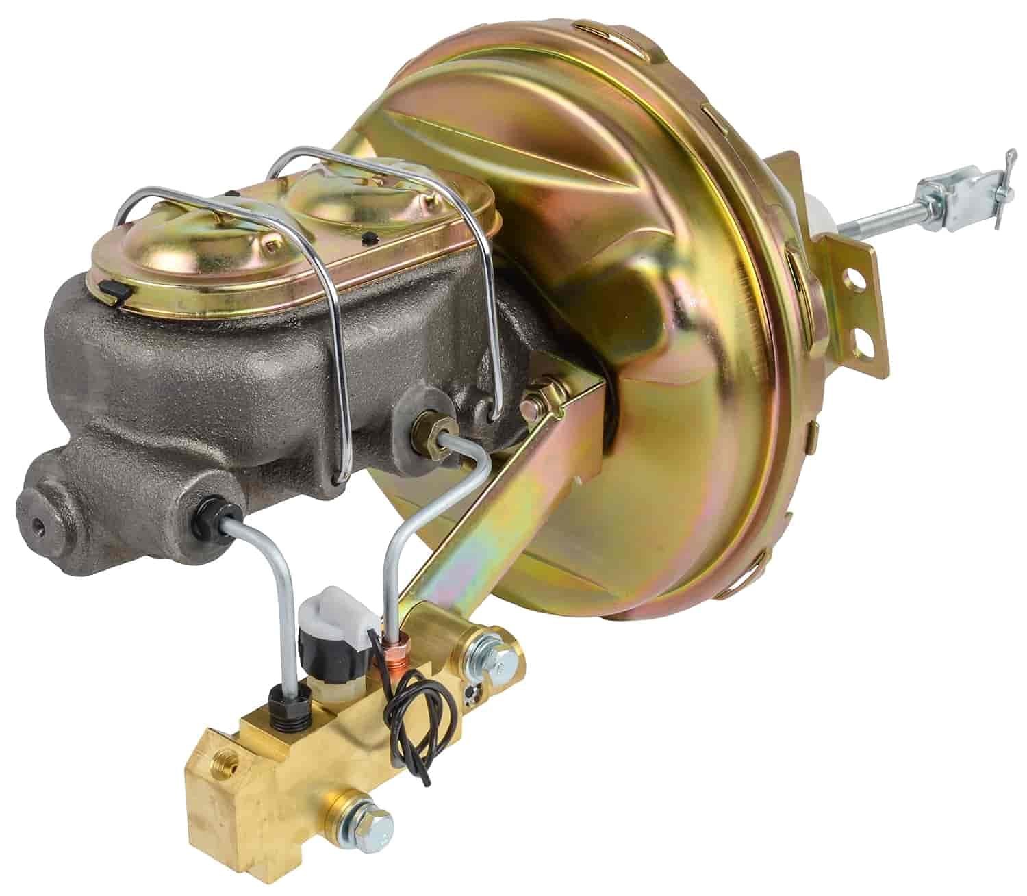 JEGS 630086 Power Brake Conversion Kit for 1964-1972 GM A-Body & F-Body Camaro Firebird - Upgrade Braking Performance for Classic Muscle Cars - Perfect for Restoration Projects and Street Racing