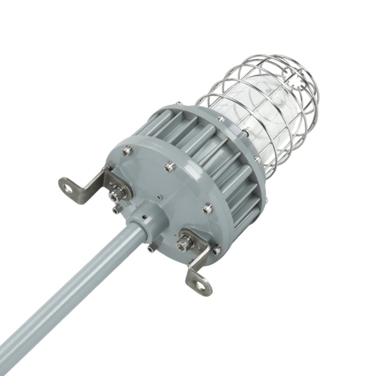 40W LED Explosion Proof Jelly Jar Light - G Series Non-Dimmable 5000K Daylight (5400LM) - 100-277V AC IP66 Rated - Hazardous Location Lighting for Oil Rigs, Chemical Plants & Industrial Facilities