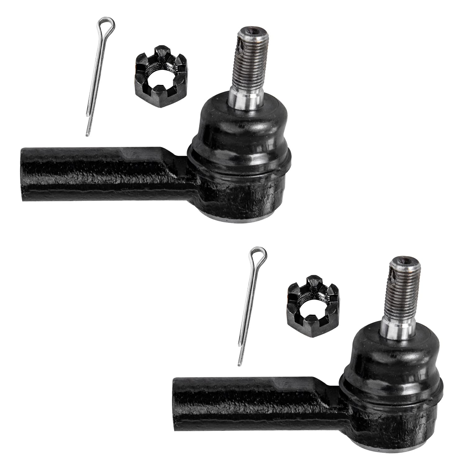 Detroit Axle 12-Piece Front Suspension Kit for 1996-2002 Toyota Corolla - Lower Ball Joints, Tie Rod Ends, Boots, Front & Rear Sway Bars - Replacement Parts for Smooth Ride & Handling - Perfect for DIY Repairs & Auto Maintenance