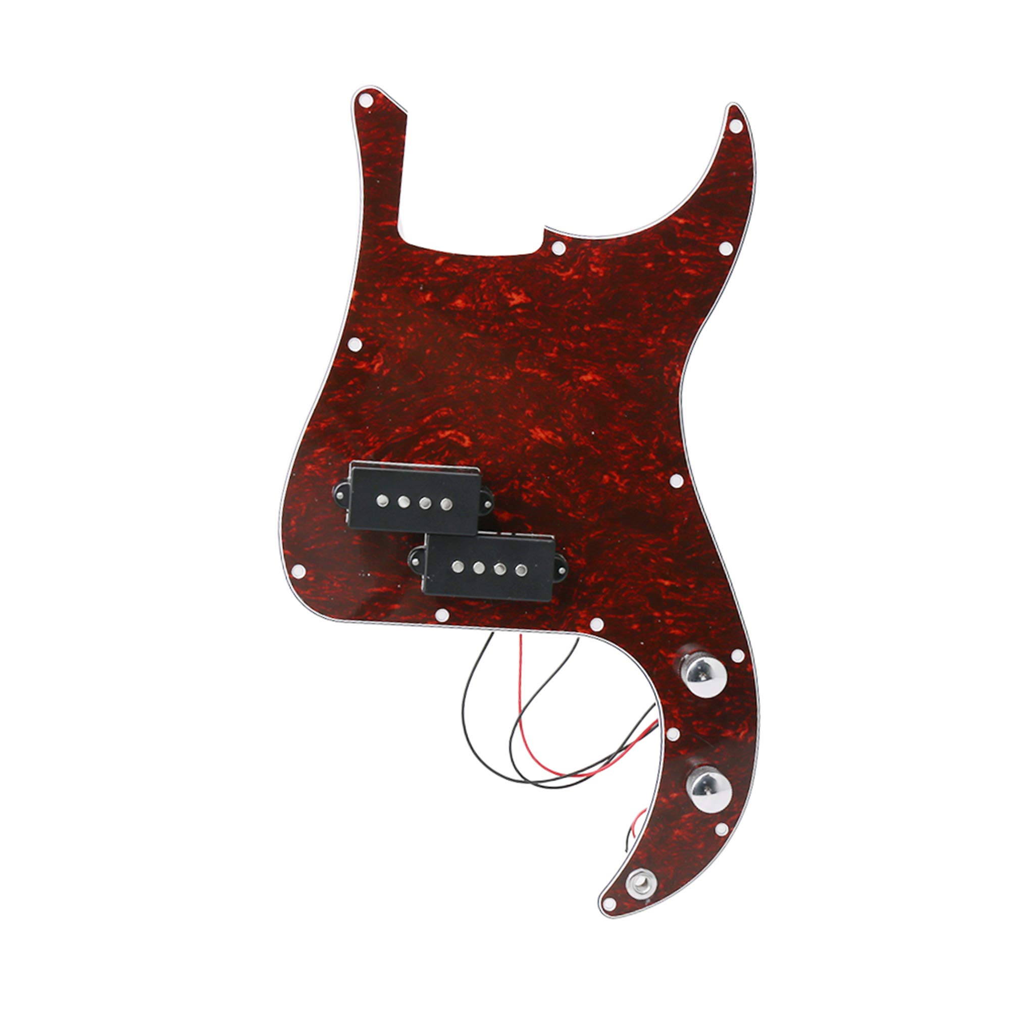 Lovermusic 3-Ply Acoustic Guitar Pickguard - Scratch Resistant Bass Guitar Pick Guard Replacement Part | Perfect for Guitar Protection & Customization