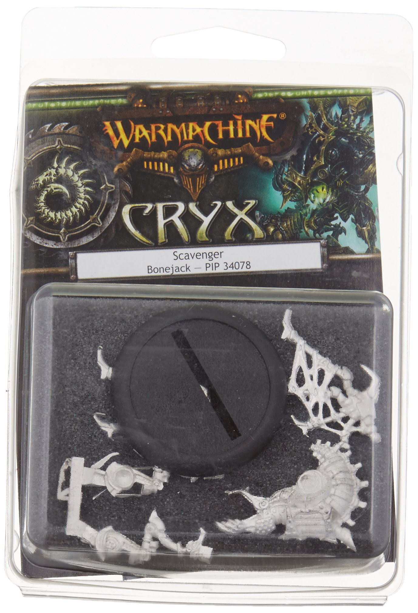 Privateer Press Warmachine Cryx Scavenger Light Bonejack Model Kit - Perfect for Tabletop Wargaming & Miniature Painting Enthusiasts