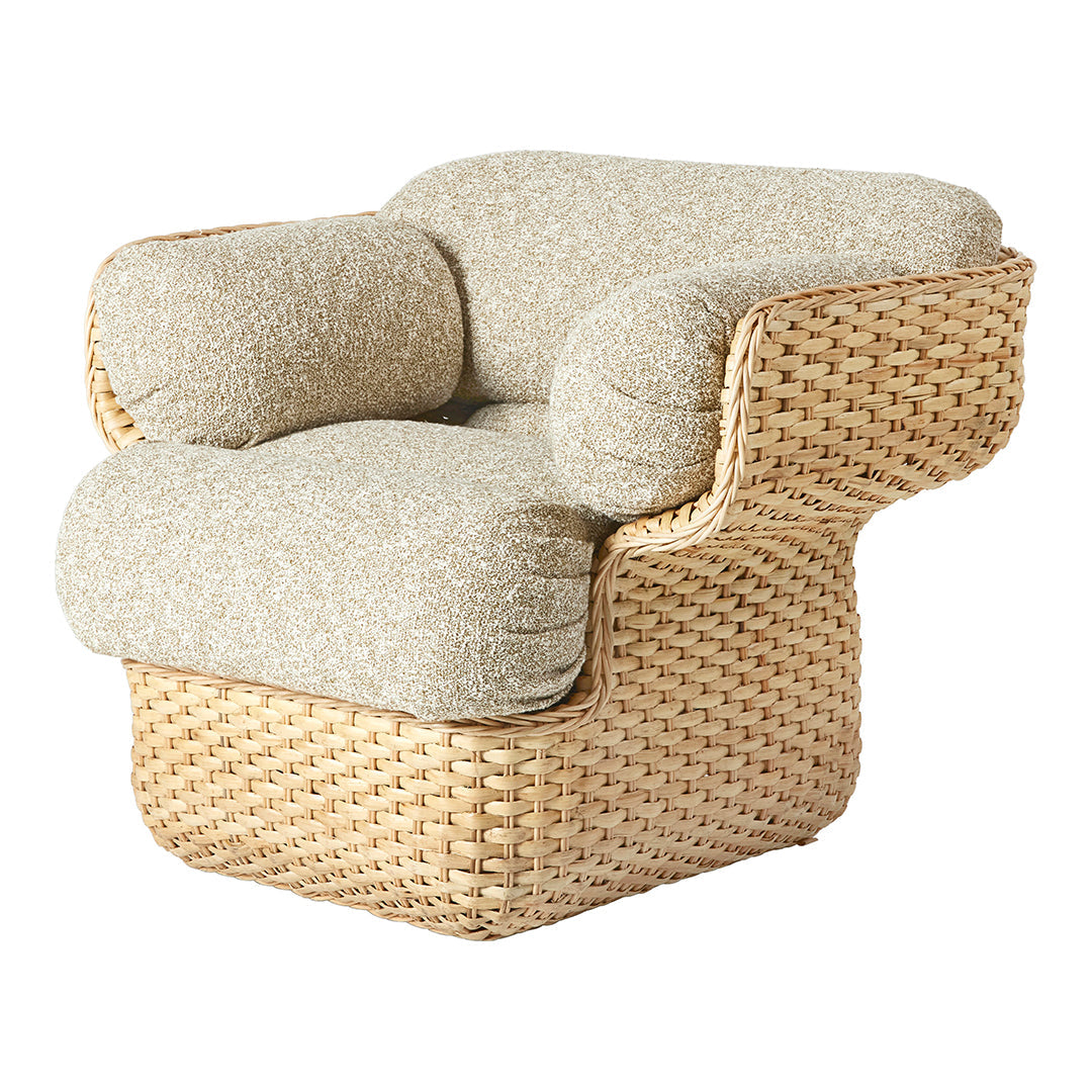Comfortable Wicker Basket Lounge Chair for Patio, Garden, or Poolside Relaxation - Perfect Outdoor Hanging Egg Chair with Cushion