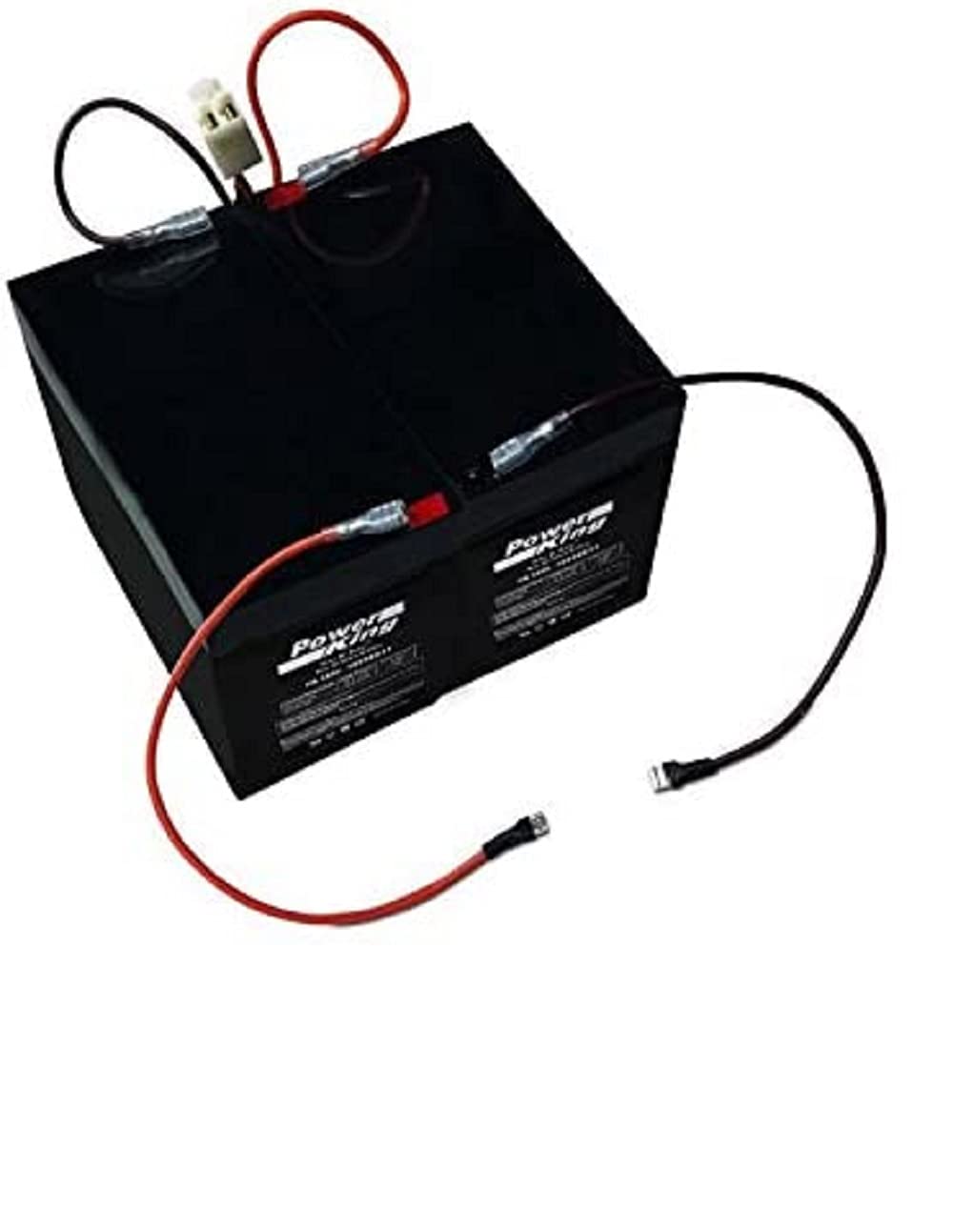 Beiter DC Power 12V 5AH Rechargeable Battery Pack for Razor E100 Electric Scooter - 2 Pack with Wiring Harness (Not Compatible with E100 Power Core) | Perfect for Kids' Electric Scooters, Outdoor Rides & Commuting