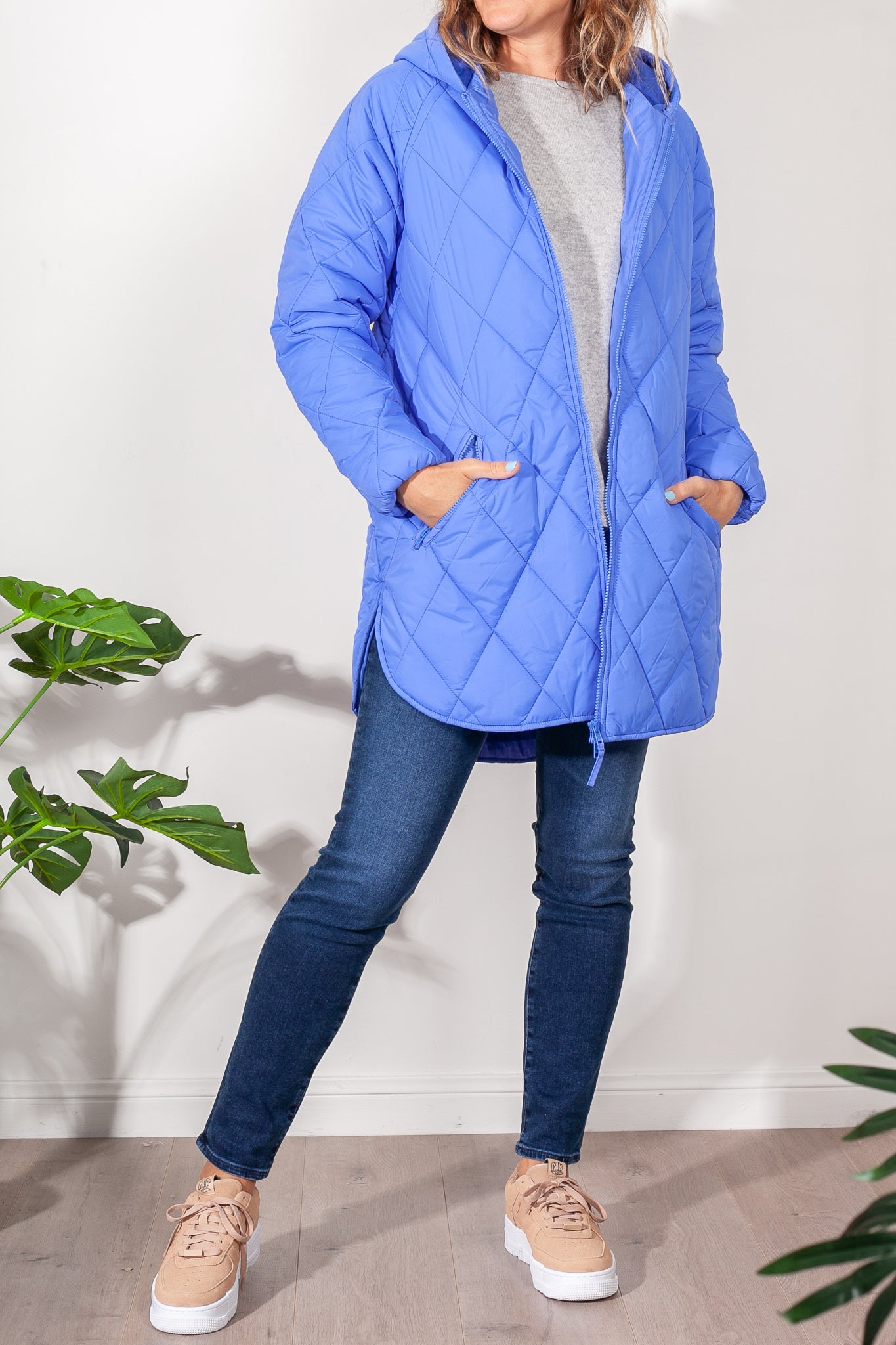 Bande Studio Queenie Quilted Parker Jacket - Women's Lightweight Water-Resistant Coat for Fall & Winter | Perfect for Outdoor Activities, Commuting, and Casual Wear