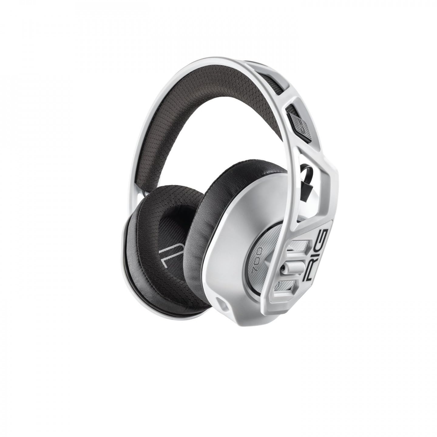 Nacon Rig 700HS Wireless Gaming Headset for PS5 & PS4 - White | Noise Cancelling Mic, Surround Sound for Immersive Gameplay & Online Chat