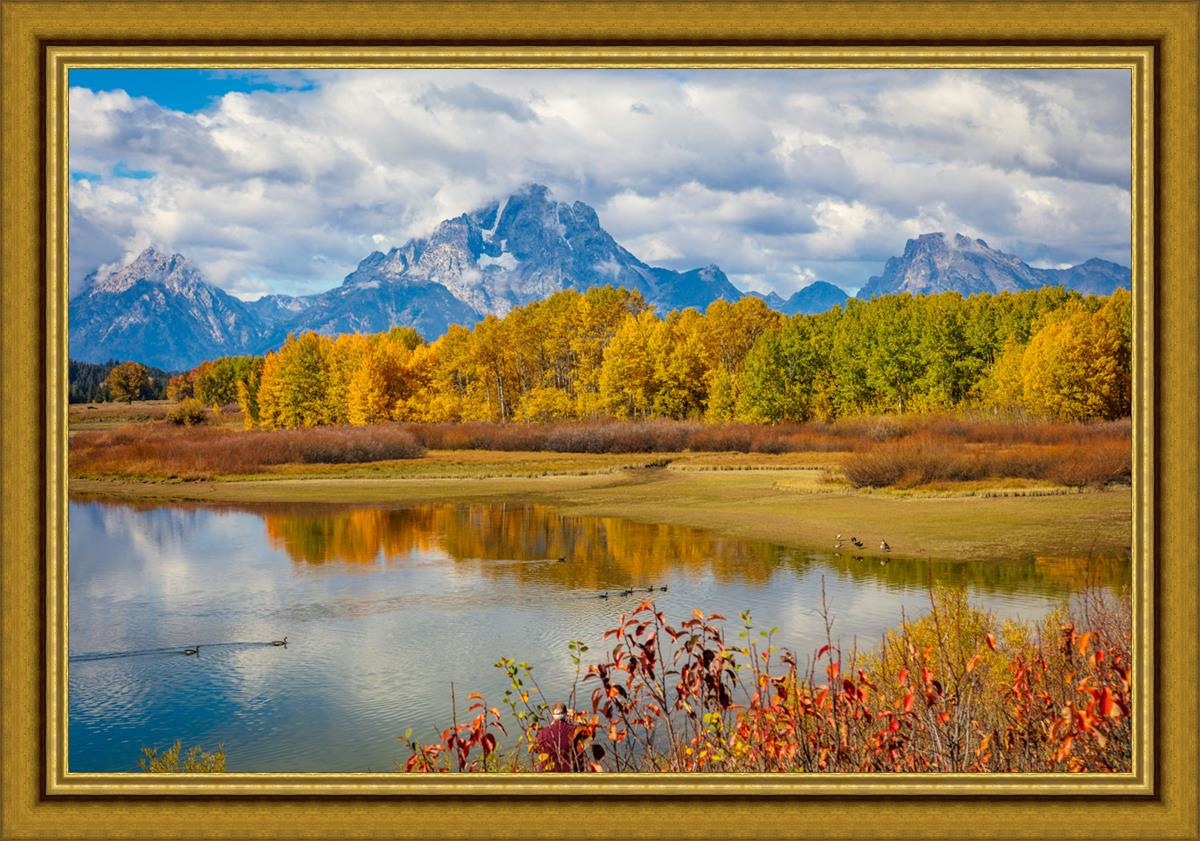 Changing Seasons Large Wall Art - Stunning Canvas Prints for Home & Office Decor - Perfect for Living Room, Bedroom & Seasonal Home Styling
