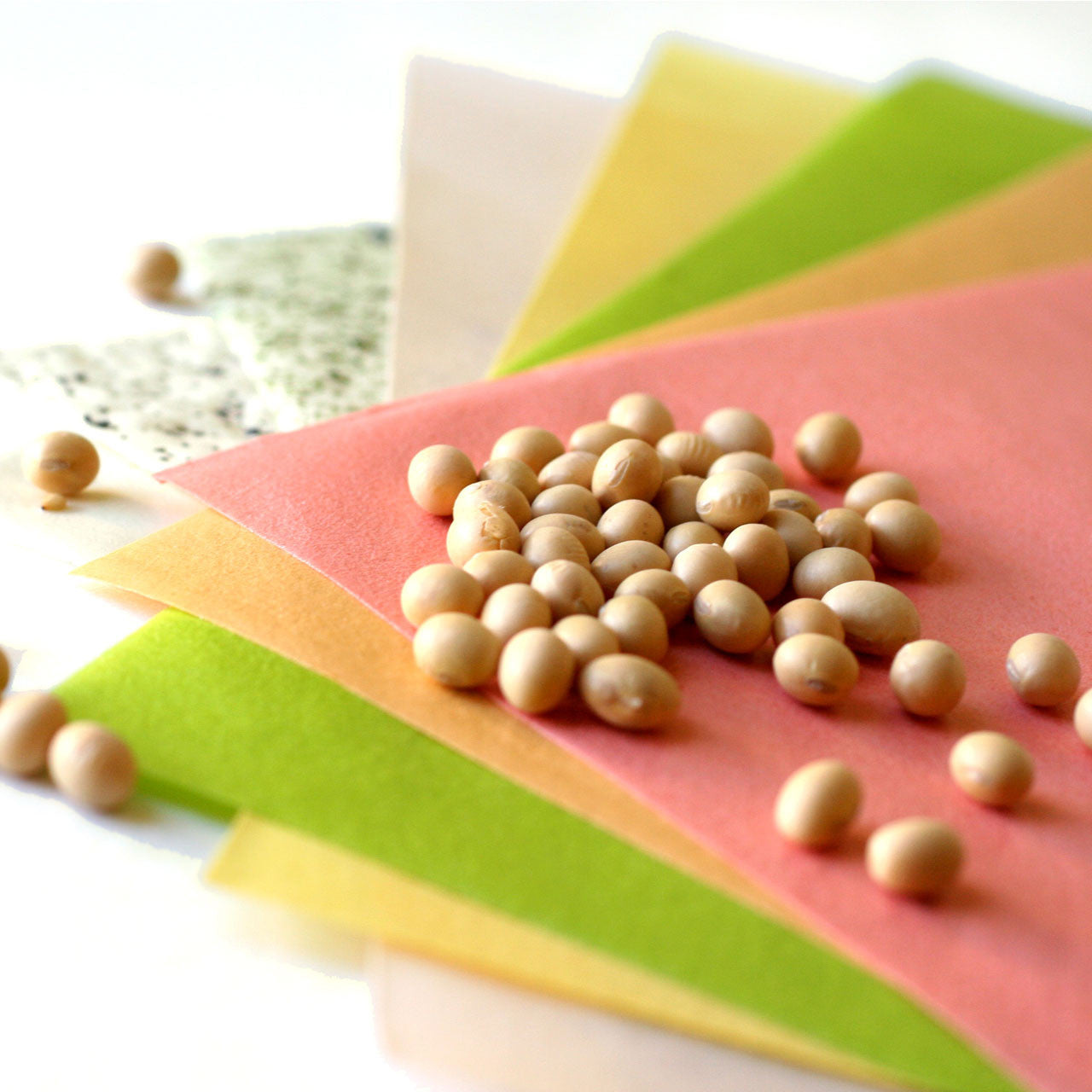 Organic Gluten-Free Mamenorisan Soybean Paper - 20 Sheets, Vegan, Non-GMO, Perfect for Sushi, Spring Rolls & Healthy Snacks