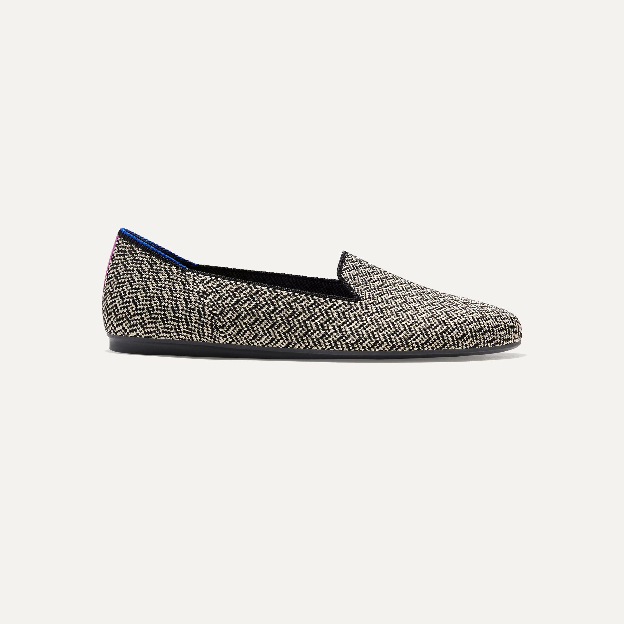 Premium Slate Herringbone Loafers for Men - Comfortable & Stylish Casual Shoes for Office, Business, and Everyday Wear