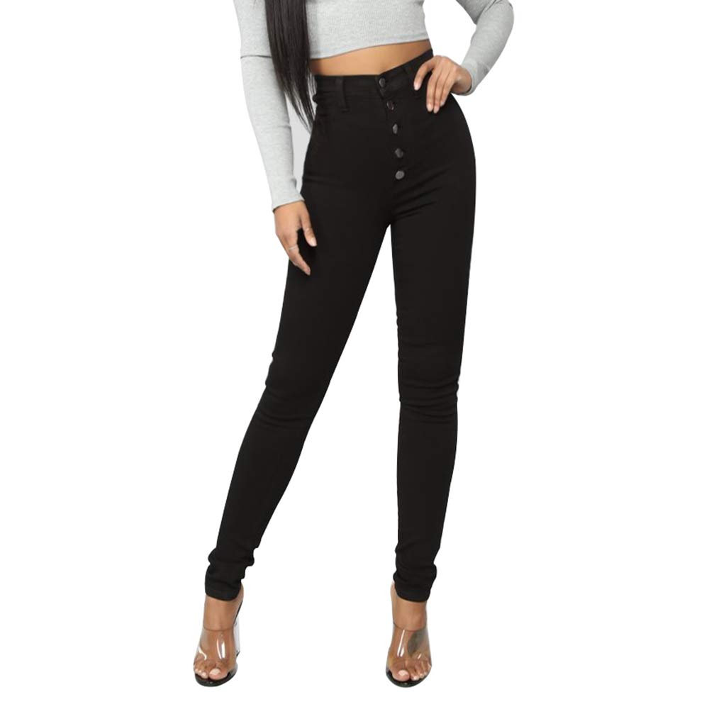 Heipeiwa Women's Super High Waist Shaping Skinny Jeans - Sexy Stretch Denim Pants for Slim Fit & Comfort | Perfect for Casual Wear, Date Night & Office Outfits