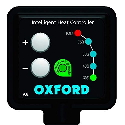Premium ATV Heated Grips with Temperature Control - Oxford Heaterz Motorcycle Hand Warmers for Cold Weather Riding & Winter Commuting