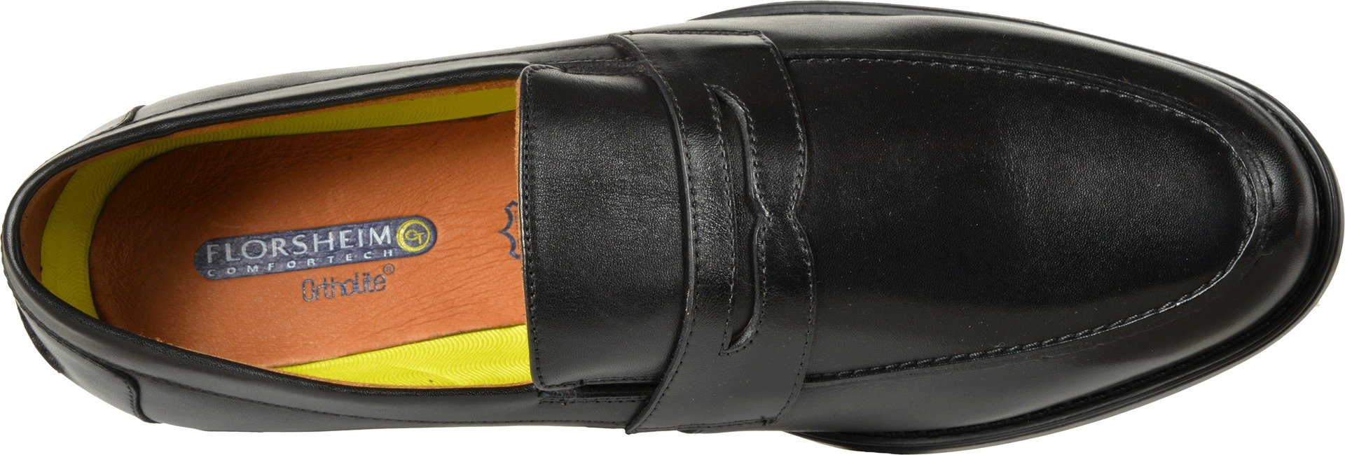 Florsheim Men's Midtown Moc Penny Loafers - Comfortable & Stylish Leather Slip-On Shoes for Business Casual & Office Wear