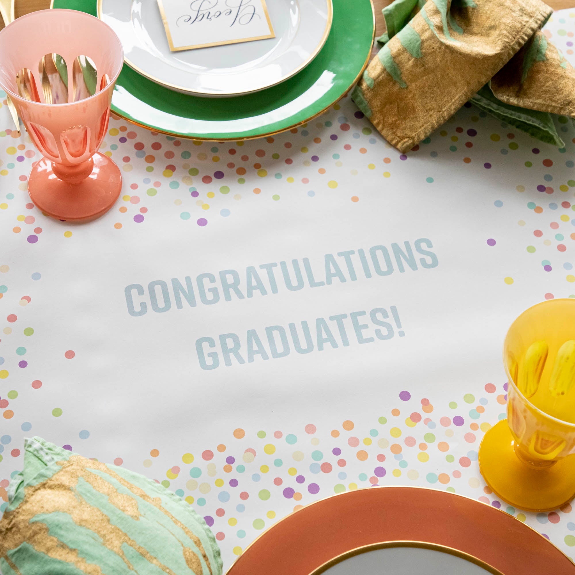 Personalized Confetti Sprinkles Runner - Custom Wedding Aisle Decor for Boho, Rustic & Modern Weddings - Perfect for Bridal Showers, Baby Showers & Party Decorations