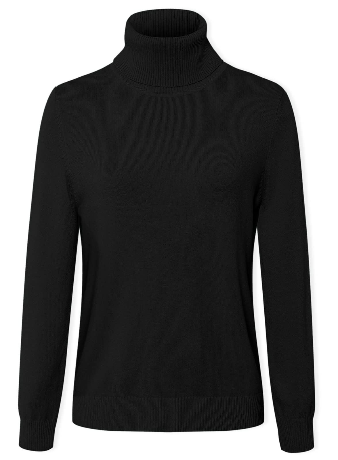 DAIMIDY Women's 100% Cashmere Turtleneck Sweater - Ultra Soft & Warm Winter Pullover for Casual & Office Wear