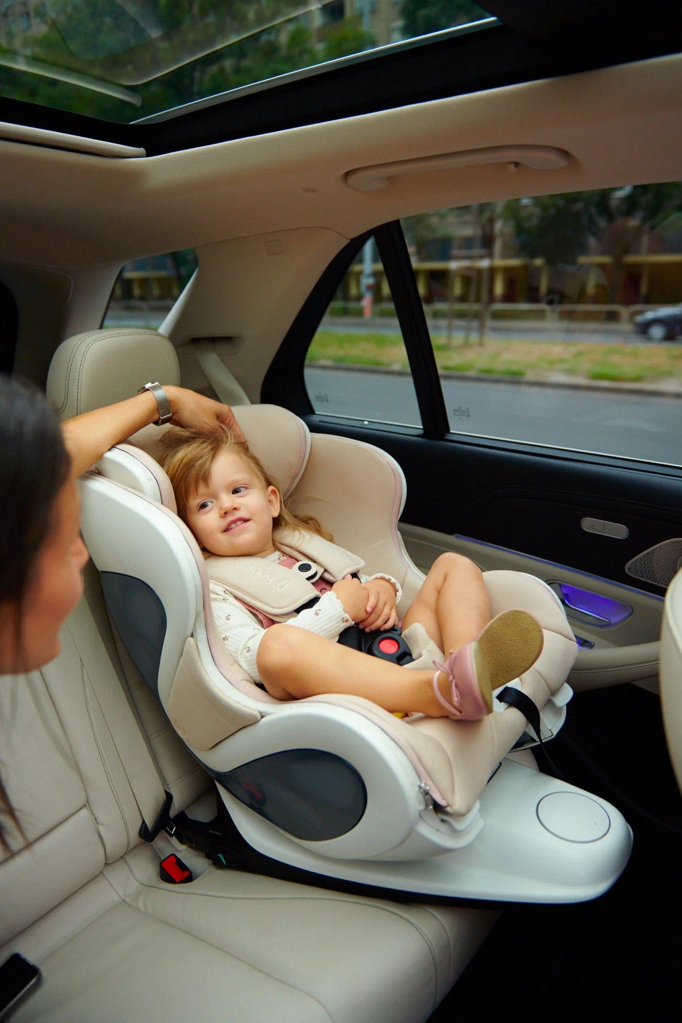 Babyark Convertible Car Seat with Base - 3-in-1 Rear Facing, Forward Facing & Booster for Infants to Toddlers - Safe & Comfortable for Travel, Shopping & Family Road Trips