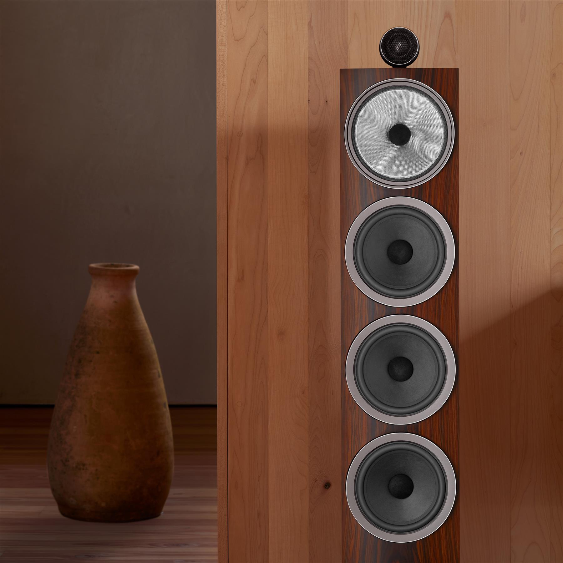 Bowers & Wilkins 702 S3 Floorstanding Tower Speakers (Pair) - High-Fidelity Audio for Home Theater & Music Listening