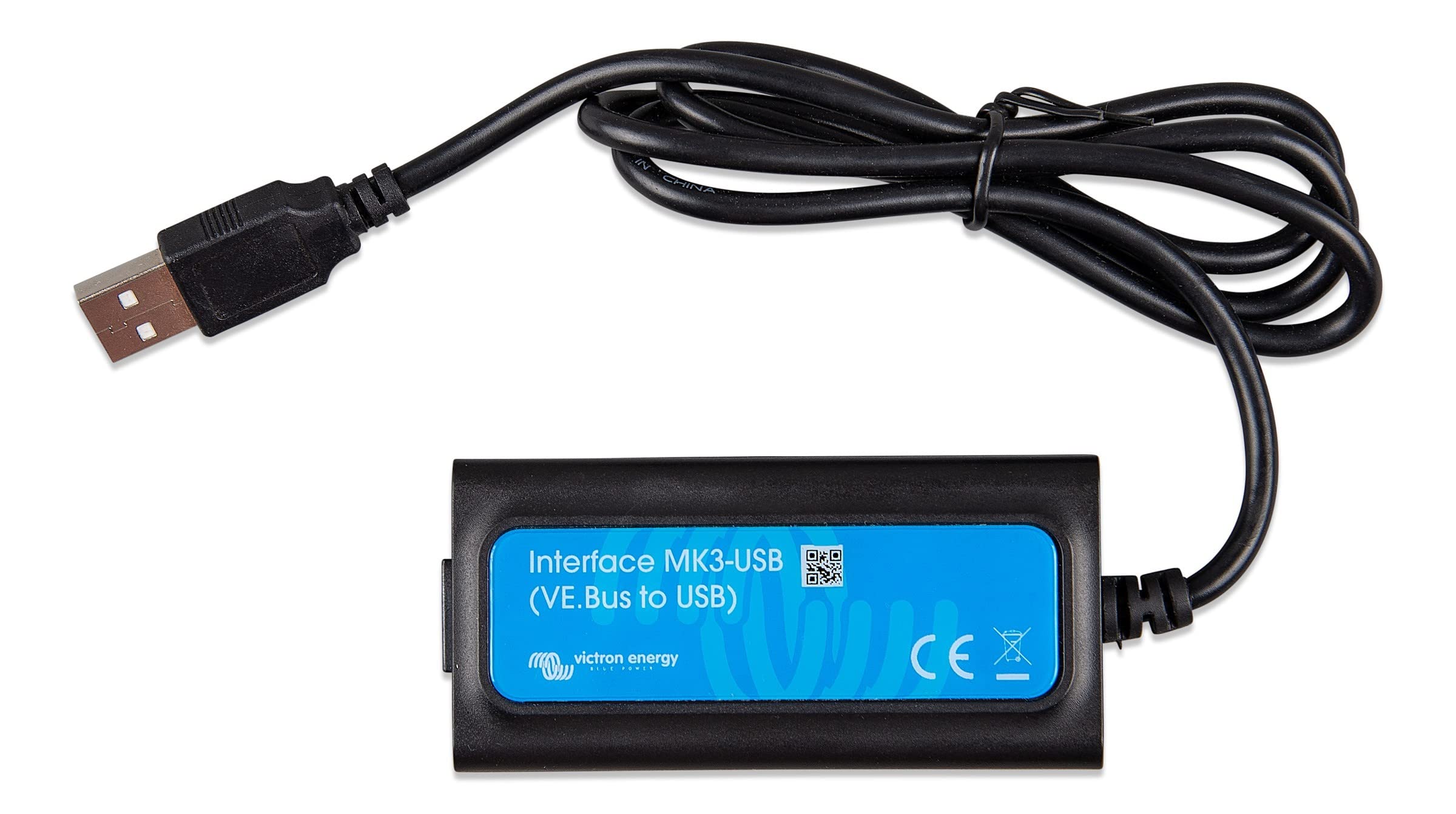 Victron Energy VE.Bus to USB-C Interface MK3 - High-Speed Data Transfer for Marine, RV & Off-Grid Solar Systems | Perfect for Remote Monitoring & Control