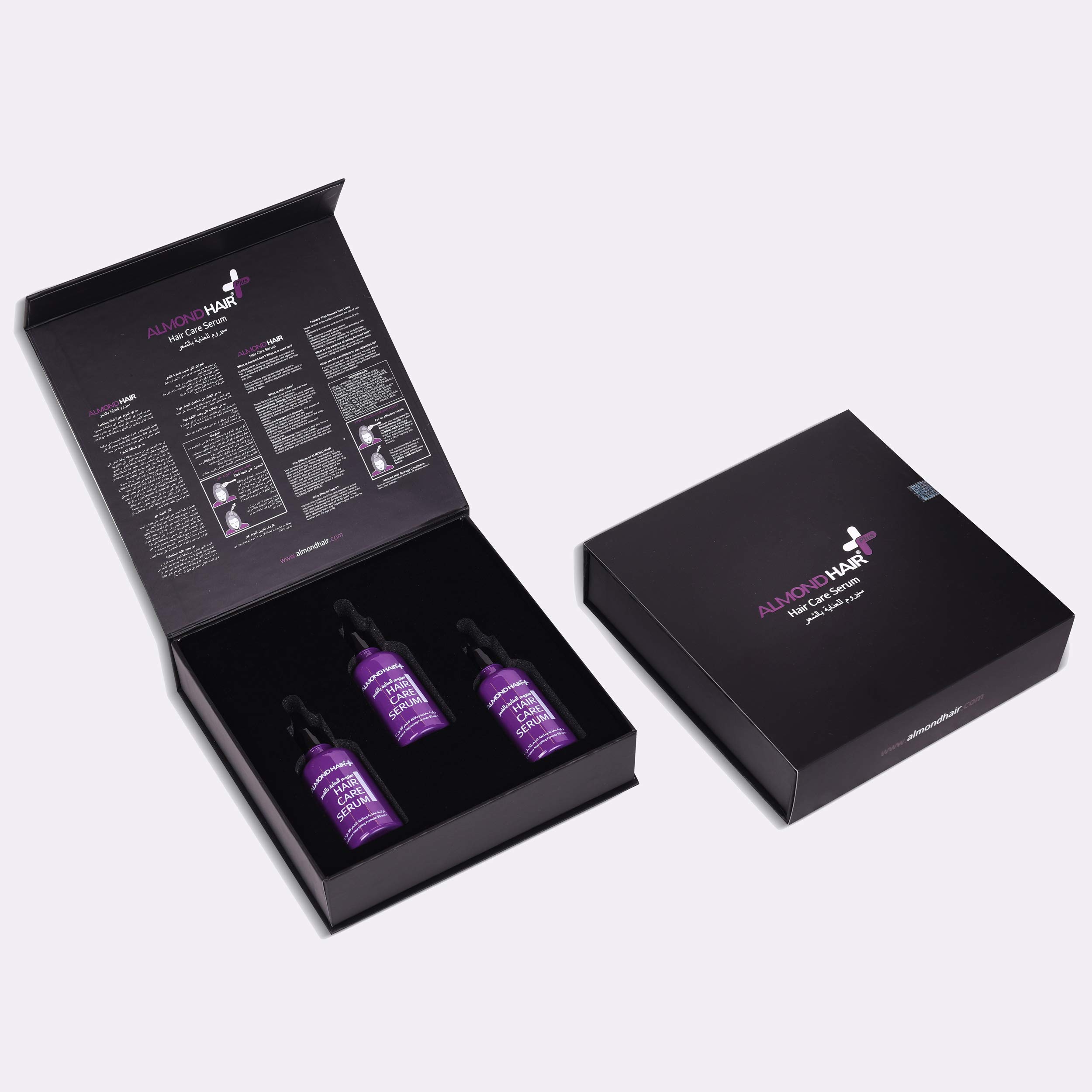 Hair Growth Serum for Women - 3 Pack 50ml Hair Regrowth Treatment with Natural Henna Extract - Non-Greasy Solution for Thinning, Damaged & Hair Loss - Perfect for Daily Use & Scalp Care at Home