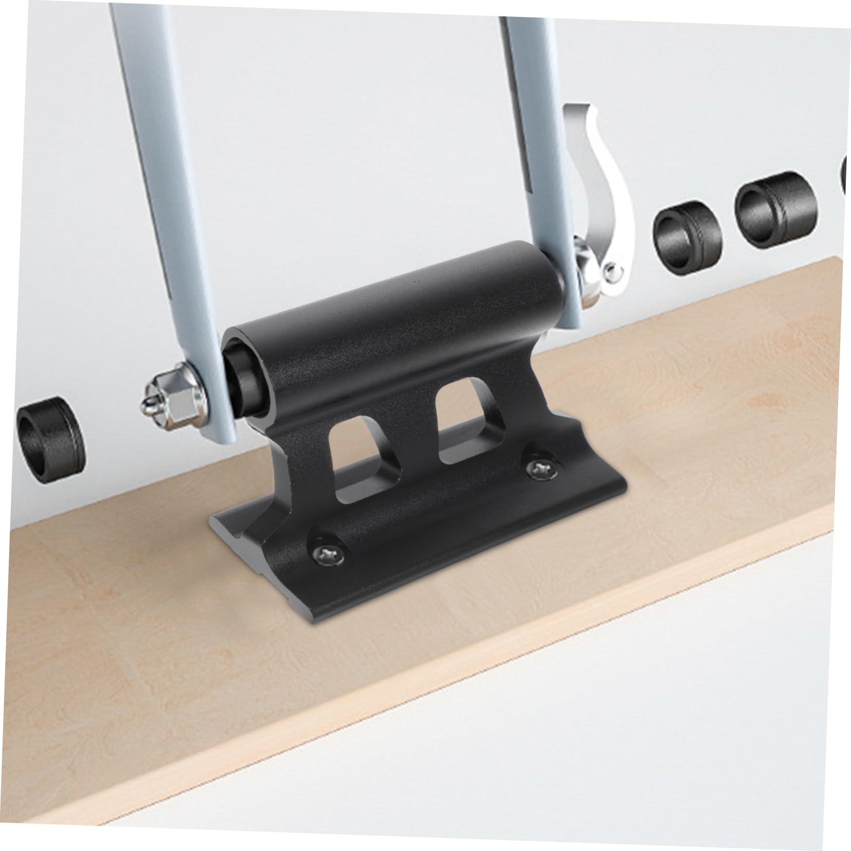 BIUDECO Aluminum Alloy Bike Fork Mount - Front Rack Fixed Clip for Bicycle Hitch - Easy Installation Tool for Road & Mountain Bikes - Perfect for Commuting, Touring & Outdoor Adventures