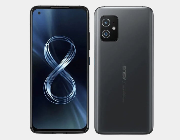 ASUS ZenFone 8 ZS590KS 5G Smartphone - Unlocked GSM Dual SIM, 256GB Storage & 12GB RAM, Compact Flagship Phone (Black) - Perfect for Gaming, Photography & Business Travel
