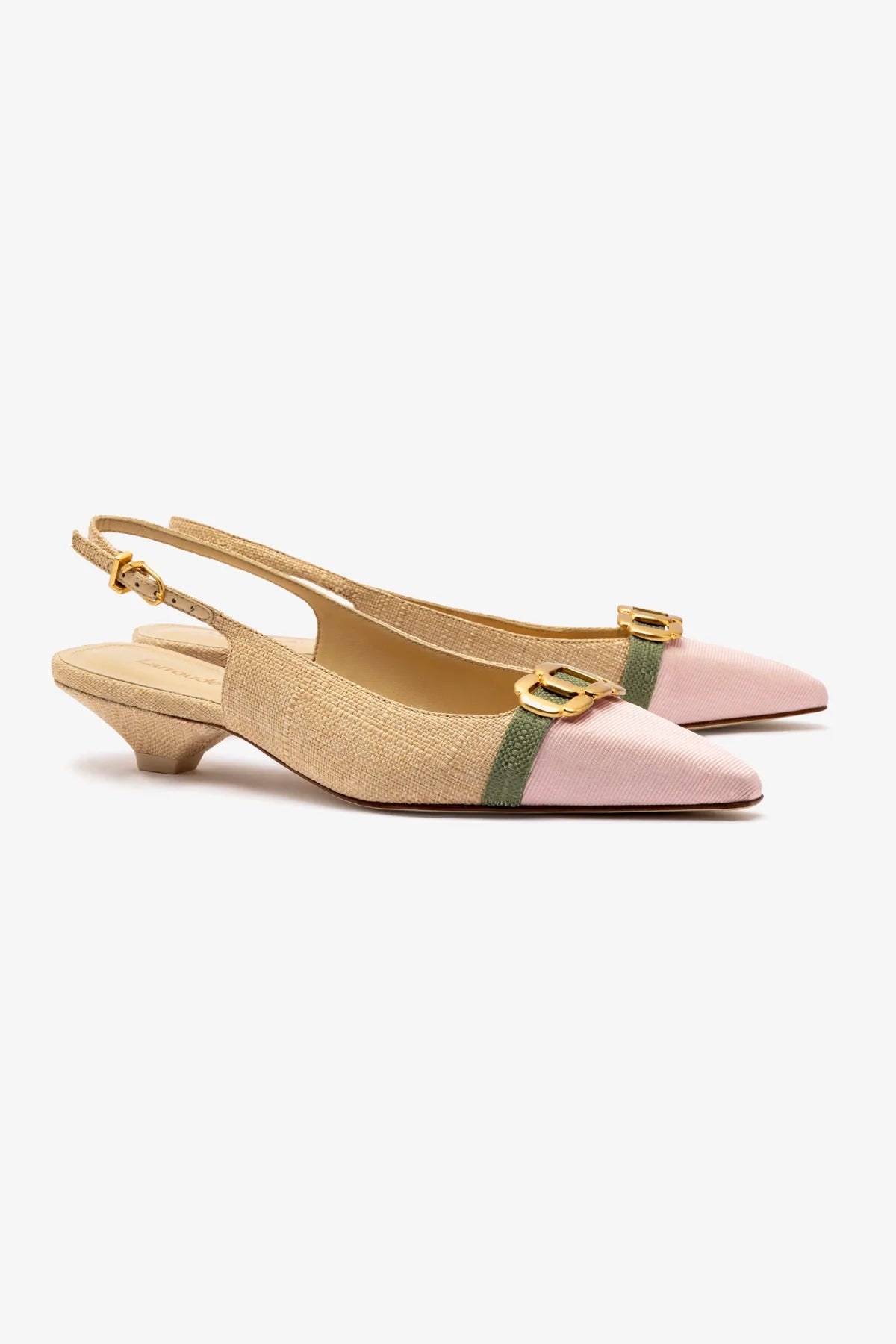 Franca Pump Women's Shoes - Beige Raffia Espadrille Sandals for Summer, Beach, and Casual Outfits