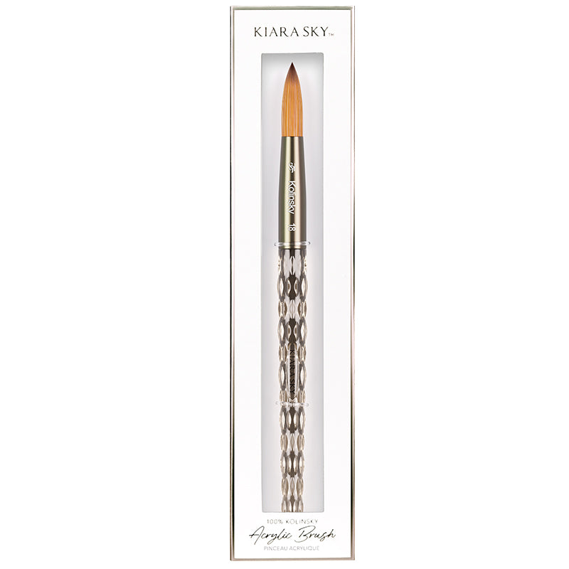 Professional #18 Acrylic Paint Brush for Artists - Perfect for Canvas Painting, DIY Crafts & Home Decor Projects