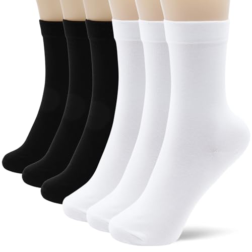 6 Pairs (Black*3+white*3)