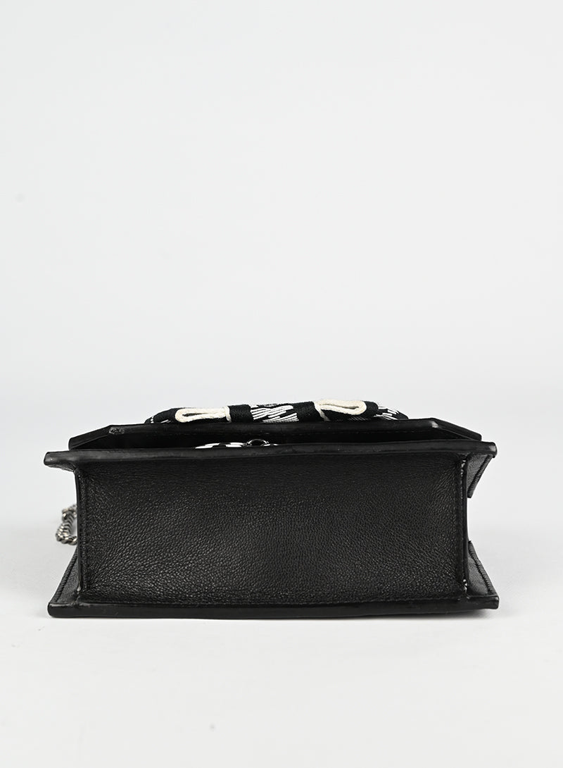 Jimmy Choo I Want Choo Black Crossbody Bag for Women - Elegant Shoulder Purse for Evening Parties, Date Nights & Special Occasions