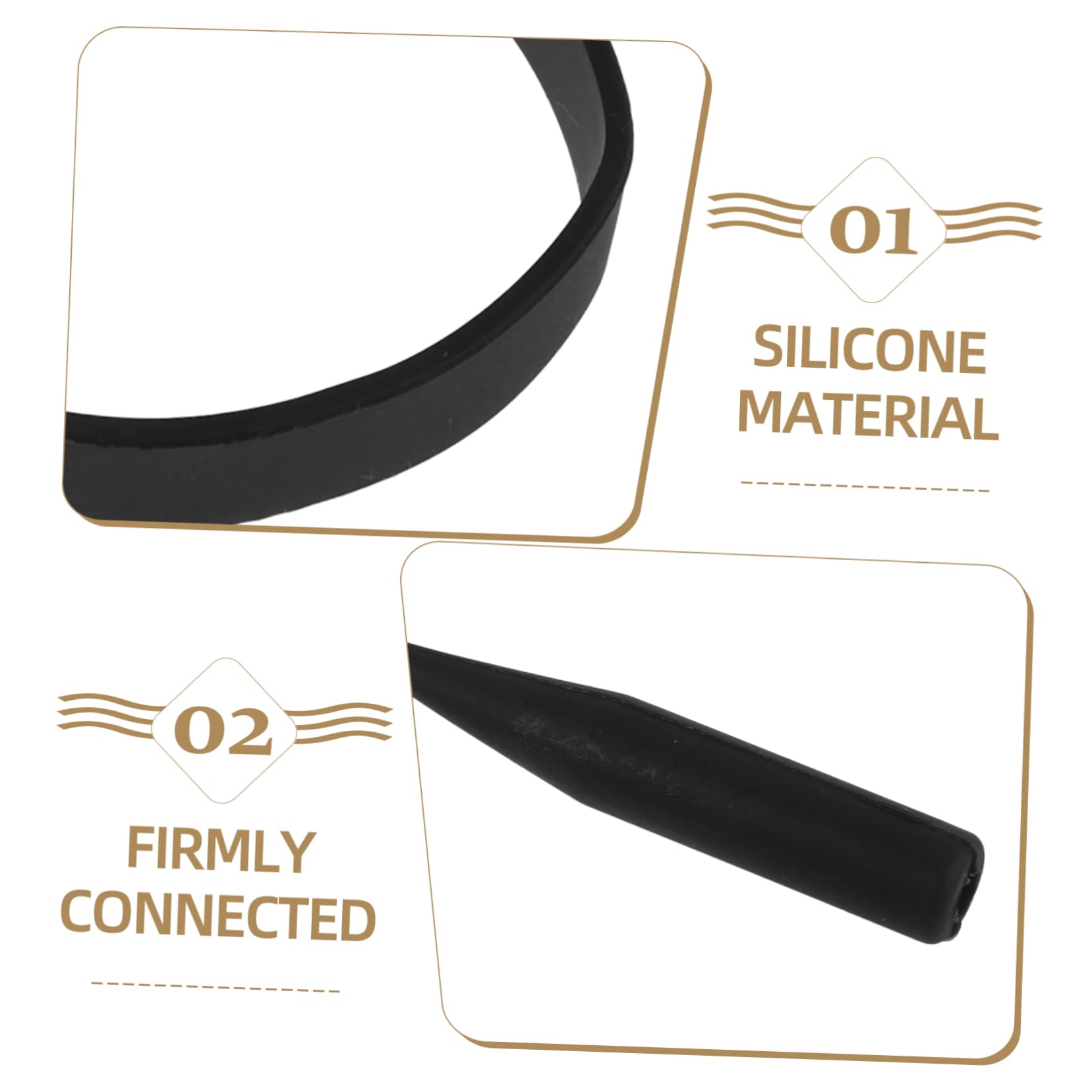 Baluue Eyelash Extension Tweezers Holder - Black Silicone Wristband for Lash Technicians | Convenient Eyelash Tweezer Bracelet for Professional & Home Use | Perfect for Salon, Spa, and DIY Lash Applications