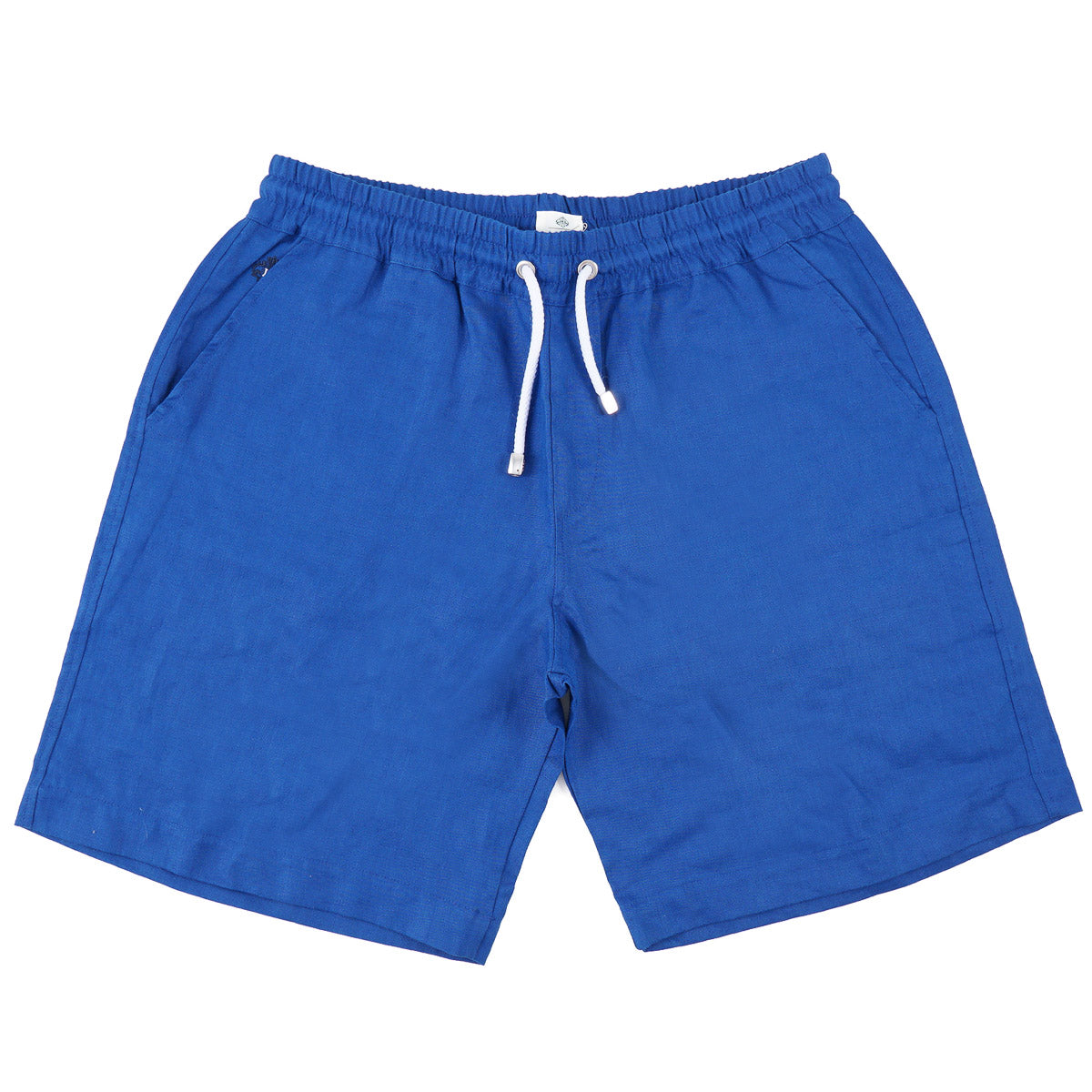 Luigi Borrelli Men's Casual Linen Shorts - Breathable Summer Shorts for Beach, Travel & Lounge Wear