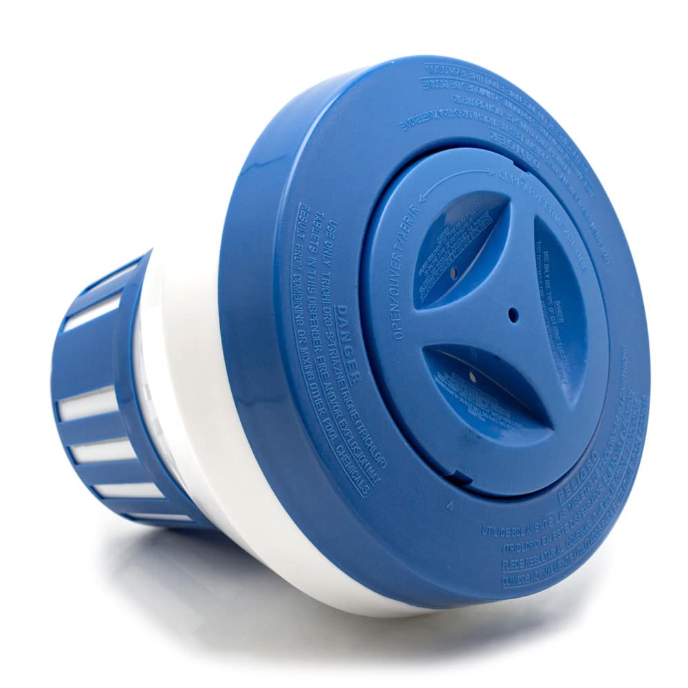 WWD POOL Floating Pool Chlorine Dispenser for 1-3