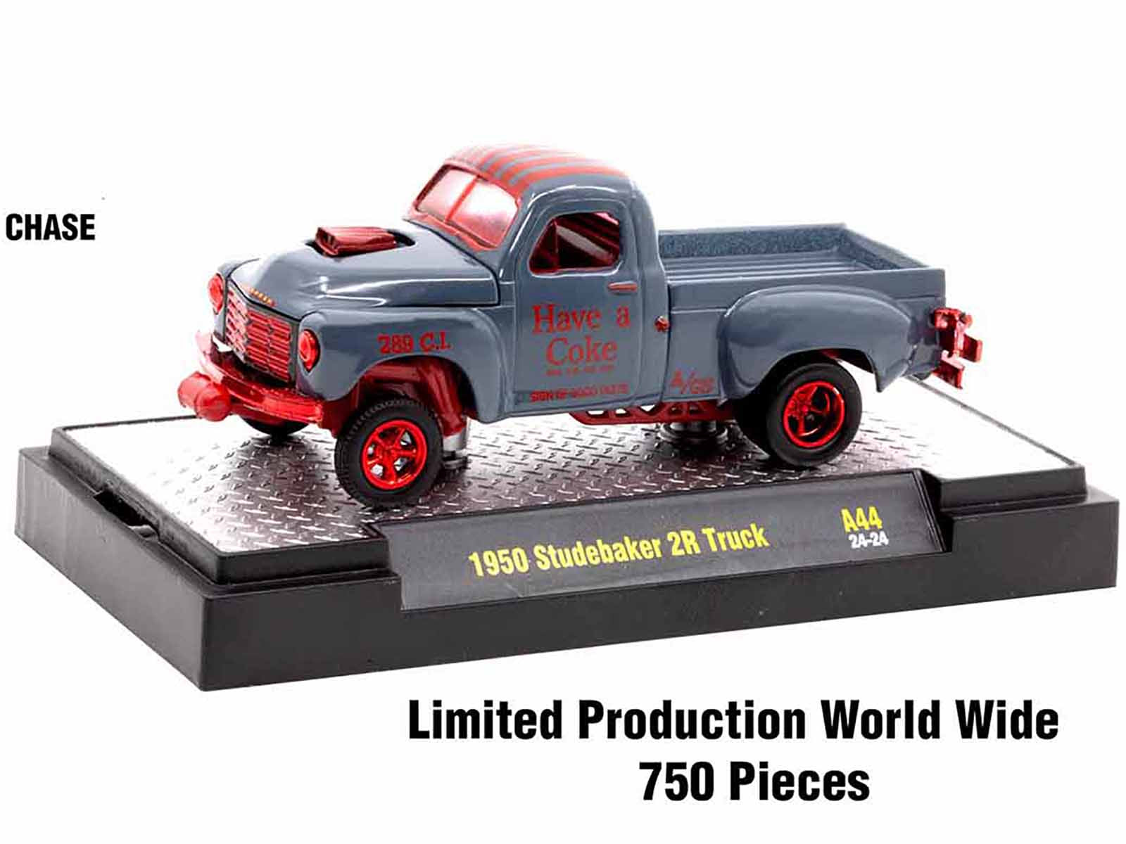 M2 Machines 1/64 Scale Diecast Model Cars - Limited Edition Release 44 (Only 8250 Made Worldwide) - 3-Piece Soda-Themed Collectible Set - Perfect for Display, Gifts & Car Enthusiast Collections