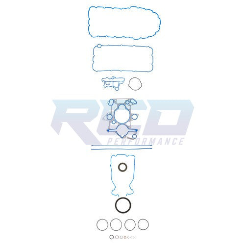 Fel Pro 2003-2010 Ford 6.0L Diesel Engine Conversion Gasket Set - Complete Seal Kit for Powerstroke Turbo Diesel Trucks, Vans & SUVs