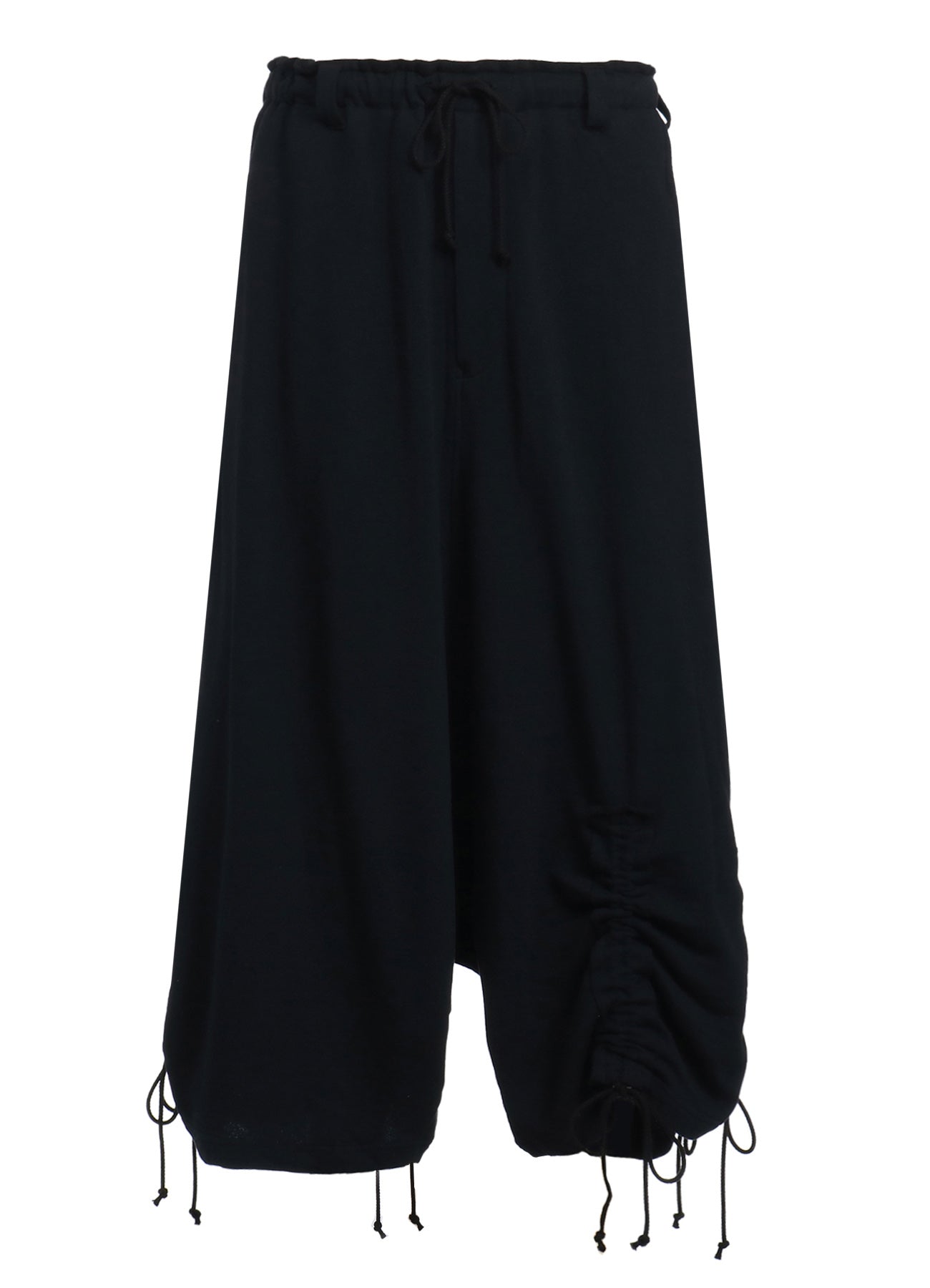 Soft Cotton Gauze Fleece Sarouel Pants with String Tie Waist - Cozy Lounge Pants for Women, Yoga, and Home Relaxation