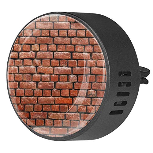 AISSO Custom Car Aromatherapy Essential Oil Diffuser - EVA Locket Air Freshener Vent Clip with Aged Brick Design for Car, Office & Home - Perfect for Relaxation, Stress Relief & Aromatherapy