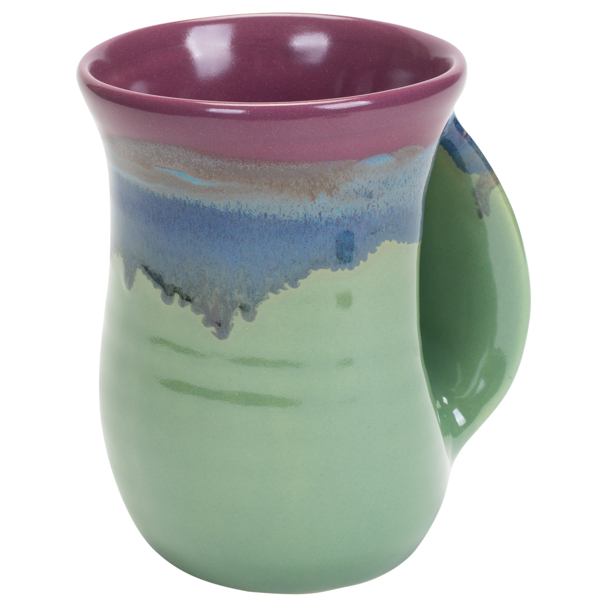 Best Handwarmer Mug for Right Hand - Insulated Travel Coffee Cup with Mossy Creek Design - Perfect for Office, Camping & Winter Commutes
