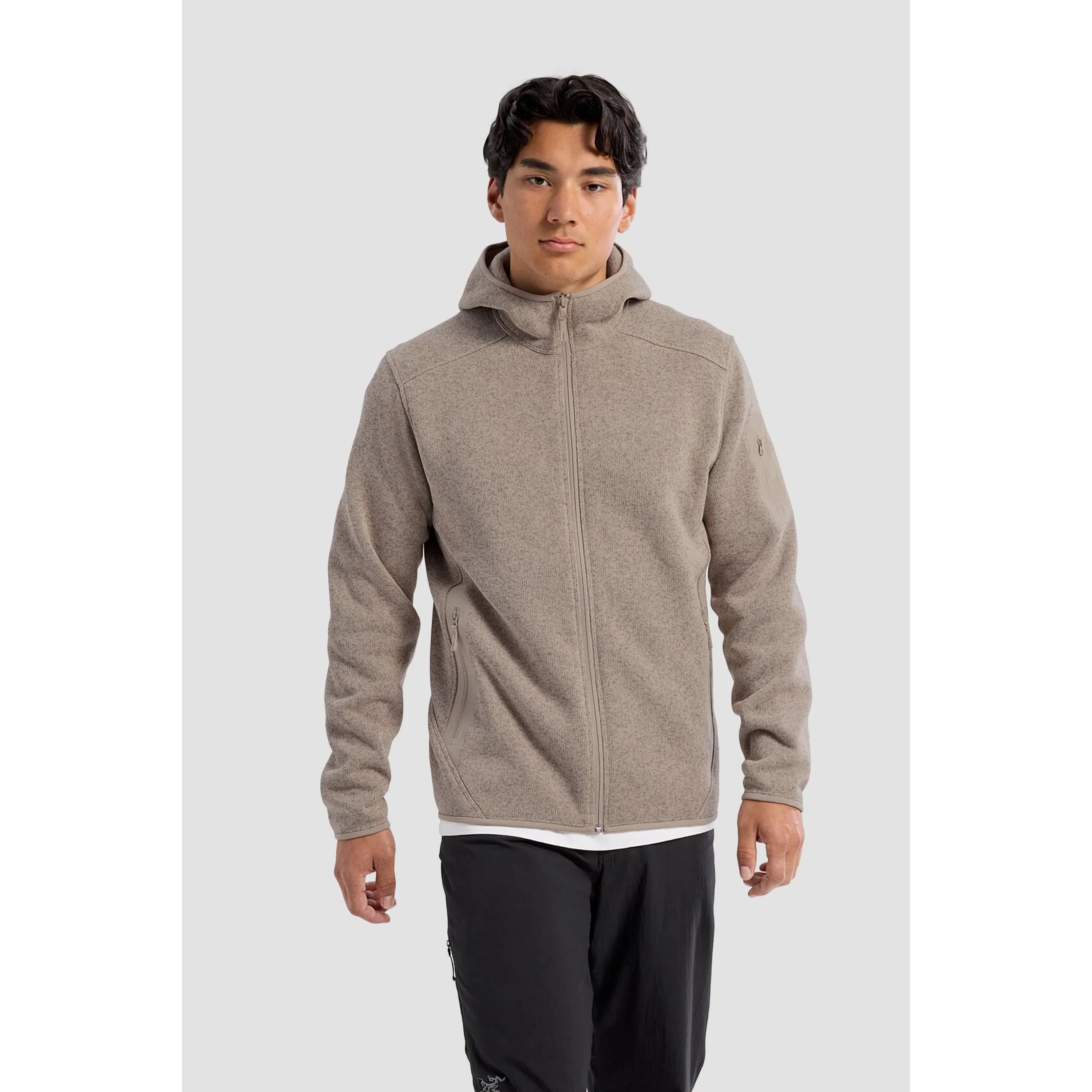 Arc'teryx Men's Covert Hoody - Lightweight Fleece Jacket for Hiking & Outdoor Activities | Water-Resistant & Breathable Midlayer for Camping, Travel & Casual Wear