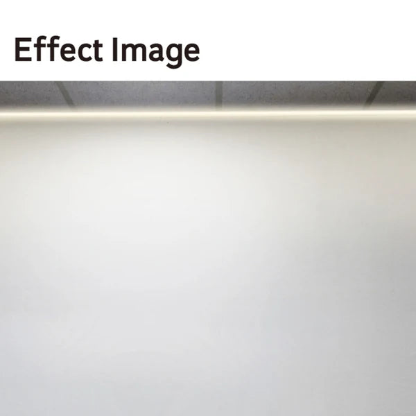 8 ft Aluminum LED Strip Light Channel - 10 Pack Surface Mount with End Caps for Home, Kitchen, and Office Lighting