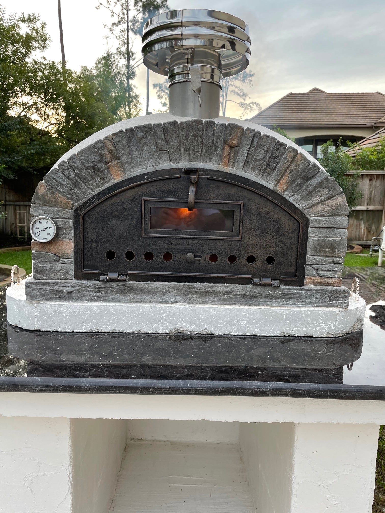 Premium Buena Ventura Pretto Hybrid Pizza Oven - Best Seller for Outdoor Cooking, Backyard Parties & Restaurant-Quality Pizzas at Home