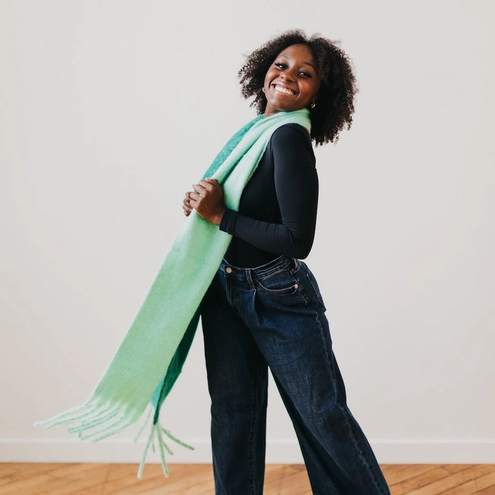 Easy Like Monday Morning Scarf - Soft & Stylish Women's Fashion Accessory for Work, Travel and Everyday Wear