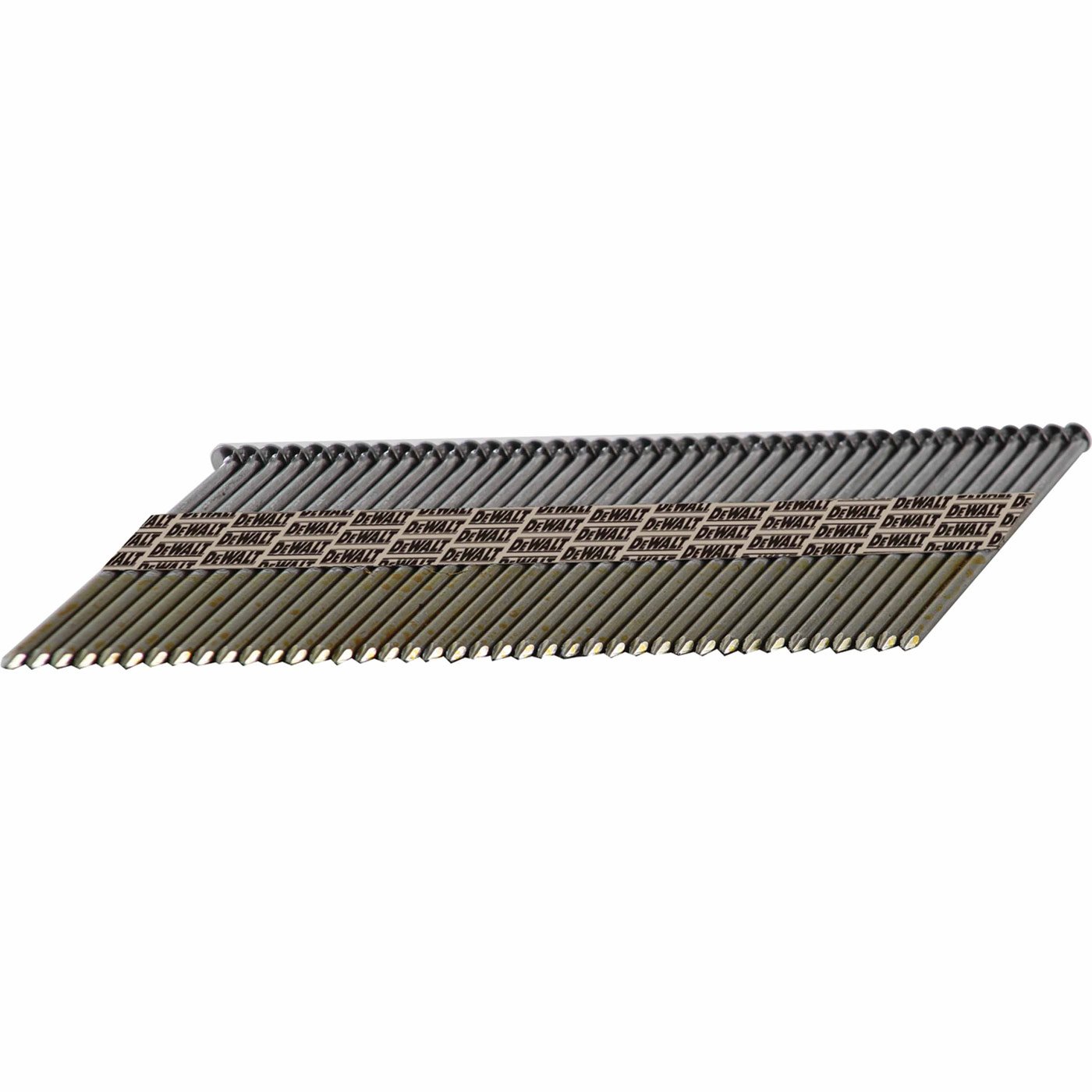 DEWALT 30-Degree Galvanized Framing Nails - 3 1/4-Inch x .131-Inch Smooth Shank with Offset Round Head - 2000-Pack (DPT-12D131GFH) - Perfect for Wood Framing, Roofing, and Construction Projects