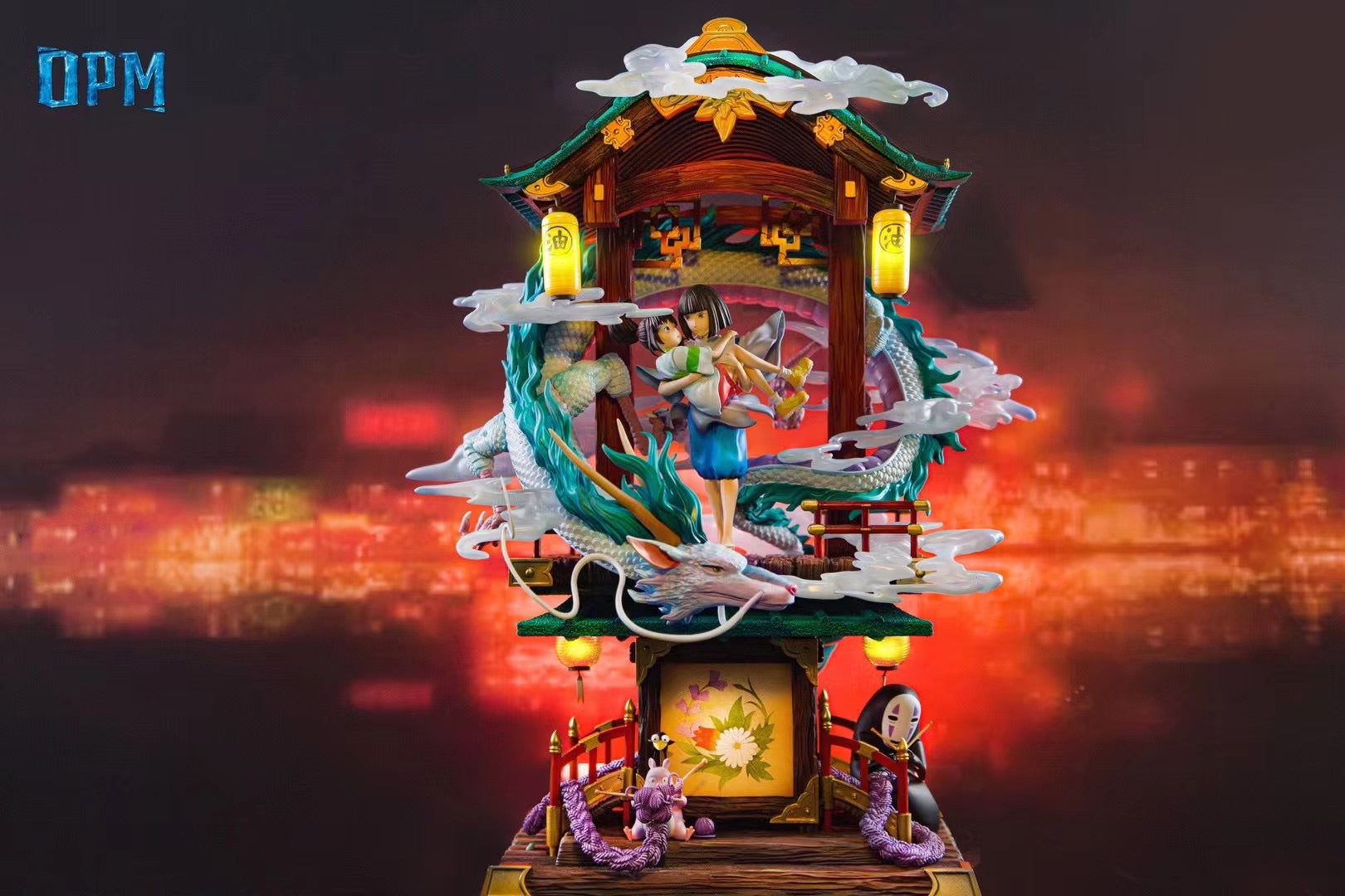 OPM Studio CP001 Spirited Away Anime Figure - Collectible Studio Ghibli Character Model for Fans & Decor | Perfect for Home Display, Office Decor, and Gifts