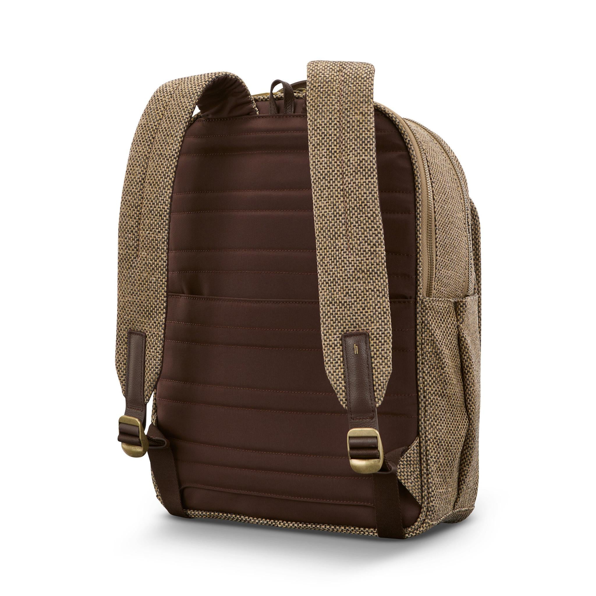 Hartmann Tweed Travel Backpack - Stylish & Durable Carry-On Backpack for Men & Women - Perfect for Business Trips, Commuting & Weekend Getaways