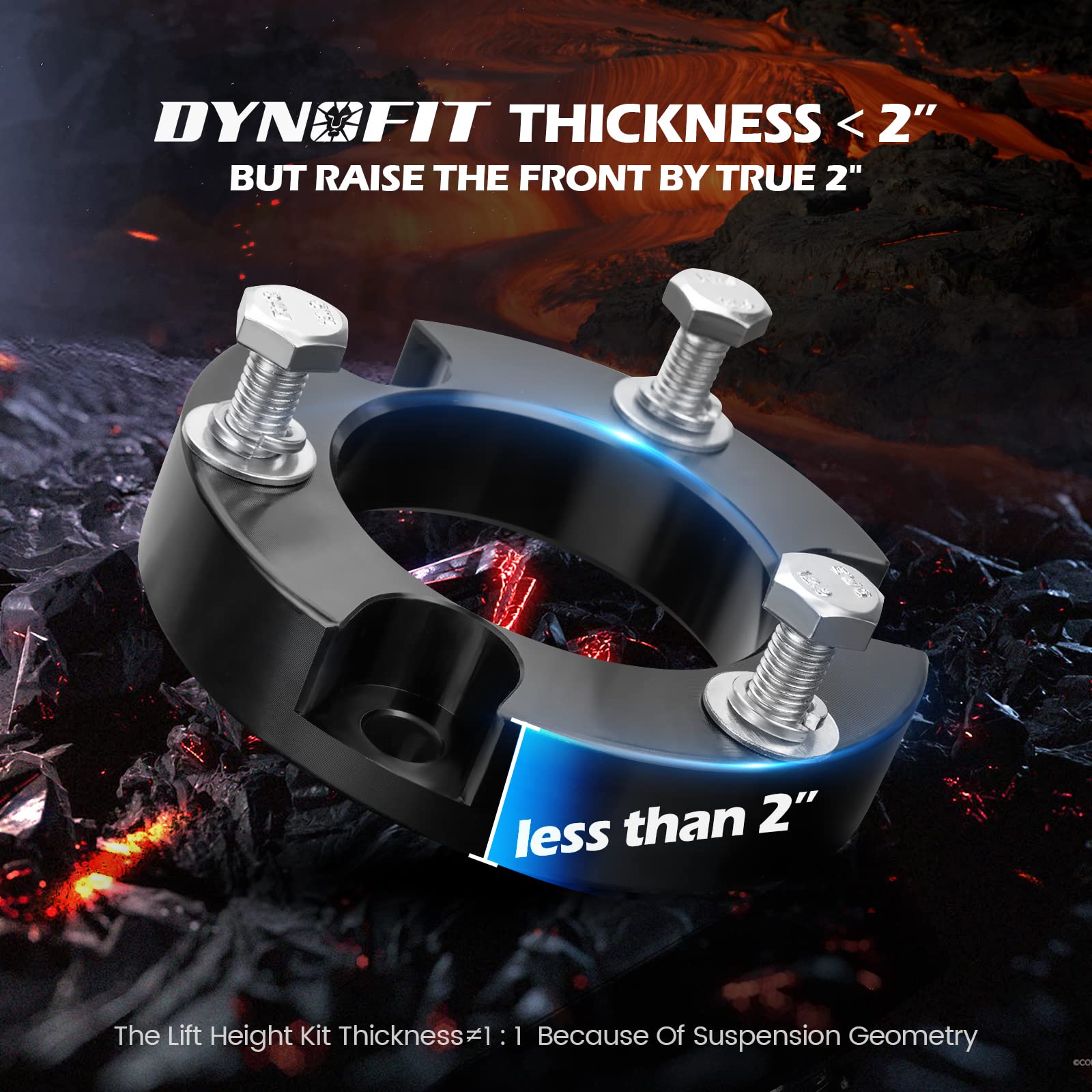 Dynofit 2 Inch Tundra Leveling Lift Kit - 2
