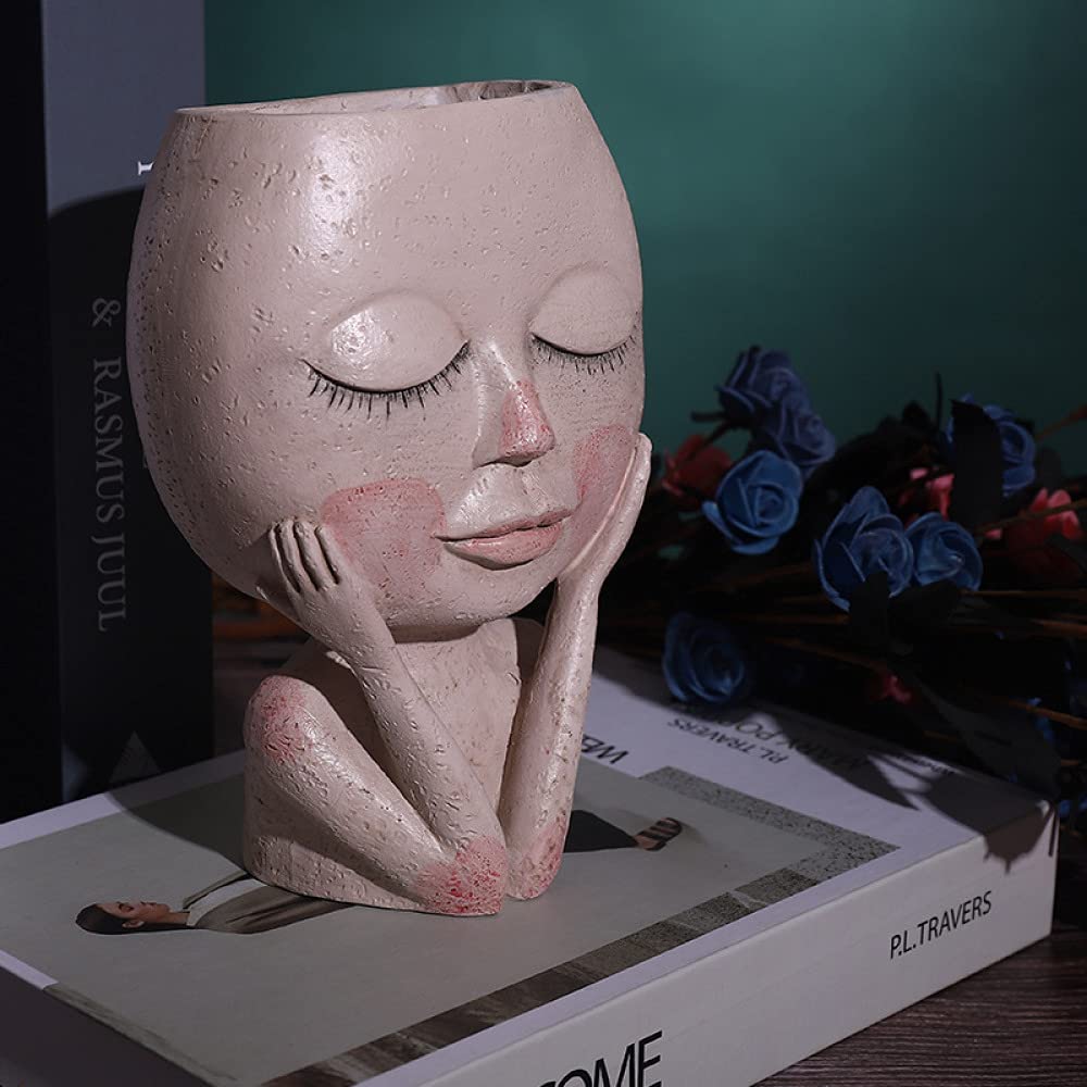 Succulent Pots with Drainage - Fairy Tale Mini Planter for Cute Succulents, Office & Home Desk Decor - Perfect for Indoor Gardens, Gifts, and Small Space Decorating