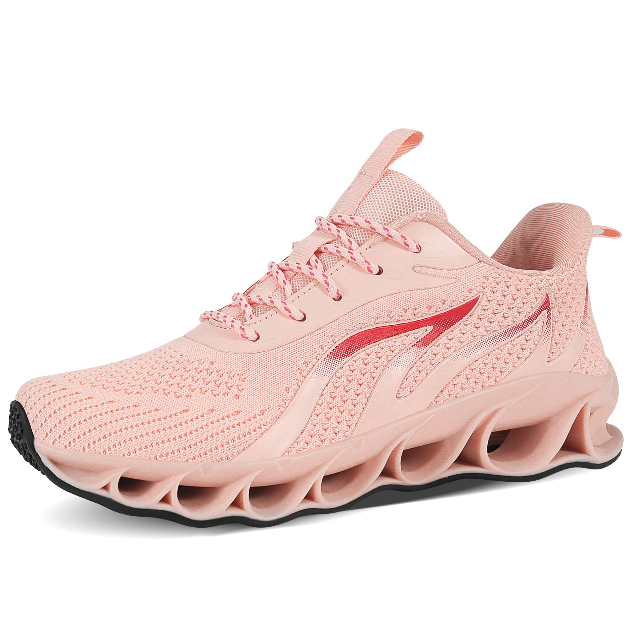 TIAMOU Women's Running Shoes - Lightweight Athletic Sneakers for Walking, Tennis & Workouts - Non-Slip Blade Sole Design - Fashionable Sports Shoes for Women - Perfect for Gym, Jogging & Daily Wear