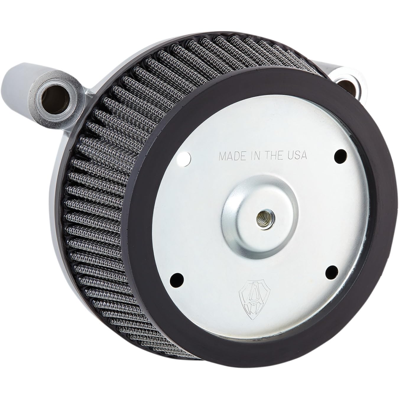 Arlen Ness 50-515 Chrome Big Sucker High Performance Air Filter Kit for Harley Davidson Motorcycles - Improve Engine Power & Airflow for Street & Highway Riding