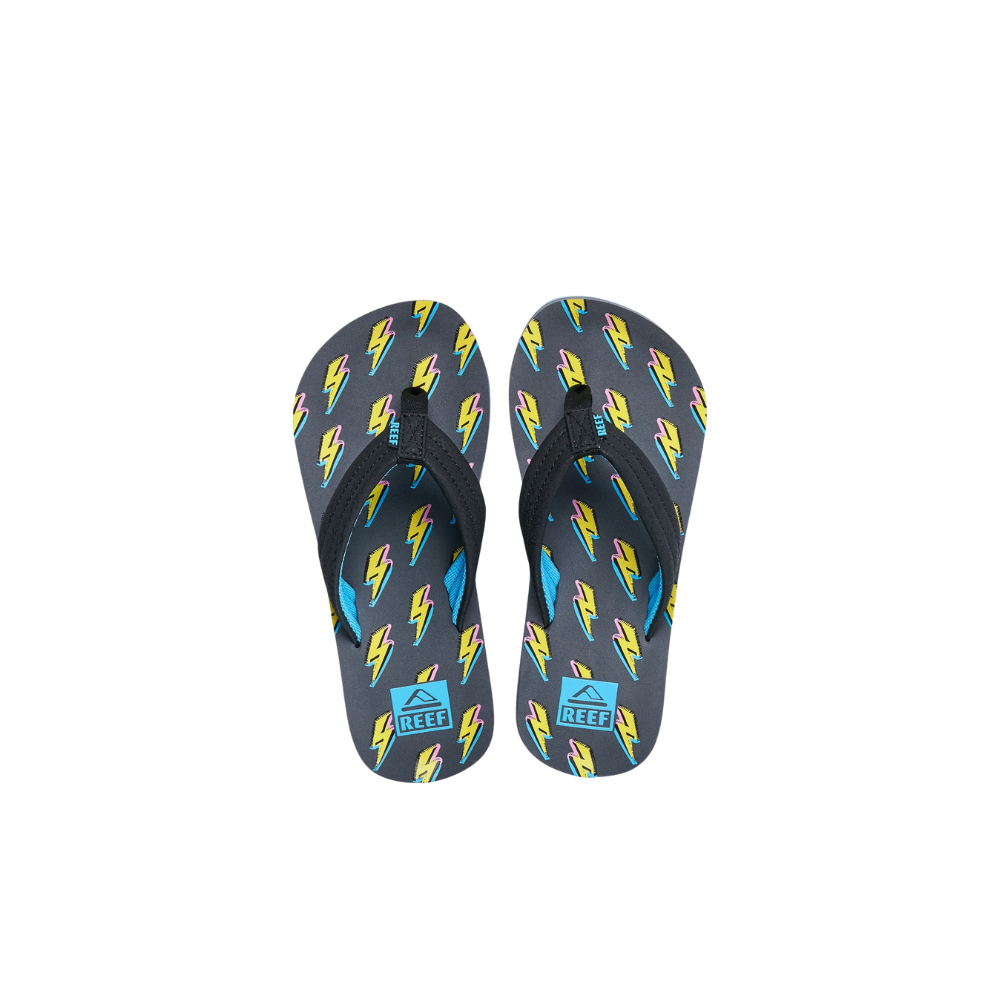 Reef Kids Ahi Sandals - Comfortable & Durable Water Shoes for Boys & Girls - Perfect for Beach, Pool & Outdoor Adventures