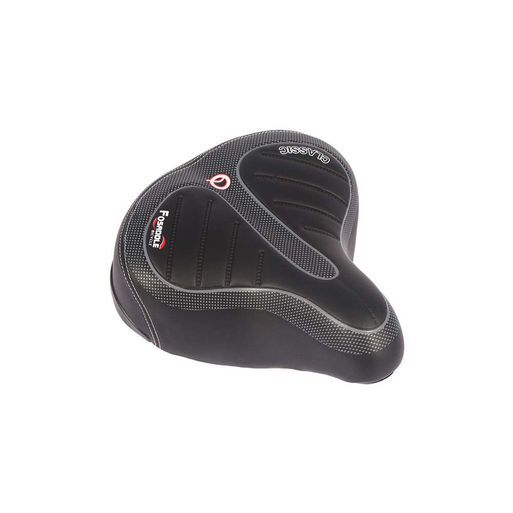 **Wide Soft Bike Seat Cushion – Shockproof Comfort Saddle for MTB, Road, Folding & Exercise Bikes – Extra Padding for Long Rides & Commuting**
