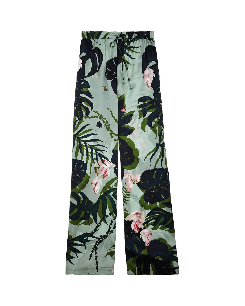 Botanist Floral Print Pajama Pants for Women - Soft & Comfortable Sleepwear for Lounge & Nighttime Relaxation