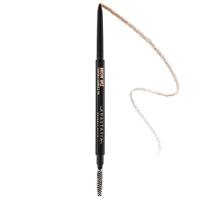 Anastasia Beverly Hills Brow Wiz Ultra Slim Precision Eyebrow Pencil - Waterproof, Long-Lasting for Perfect Brows - Ideal for Daily Makeup & Professional Use